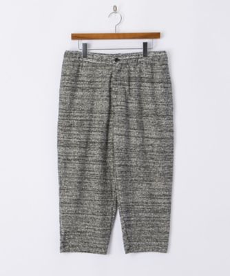 【SALE（伊勢丹）】＜ミュゼ ジョワイユ/MUSEE JOYEUX＞ 【S】【紳士大きいサイズ】スウェットパンツ/七分丈(M75302-K) BL5・ブラック 【三越・伊勢丹/公式】