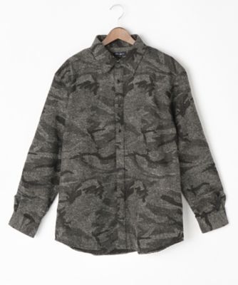 【SALE（伊勢丹）】＜ミュゼ ジョワイユ/MUSEE JOYEUX＞ 【S】【紳士大きいサイズ】長袖シャツ(M41551-K) グレー 【三越・伊勢丹/公式】