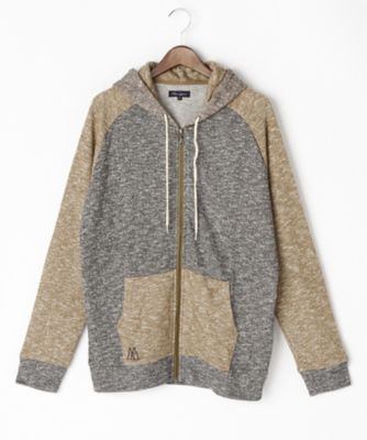 【SALE（伊勢丹）】＜ミュゼ ジョワイユ/MUSEE JOYEUX＞ 【S】【紳士大きいサイズ】ジップパーカ(M42551-K) グレー 【三越・伊勢丹/公式】