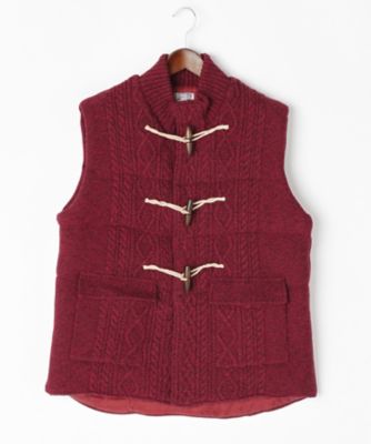 【SALE（伊勢丹）】＜ミュゼ ジョワイユ/MUSEE JOYEUX＞ 【S】【紳士大きいサイズ】ベスト(M44704-K) アカ 【三越・伊勢丹/公式】