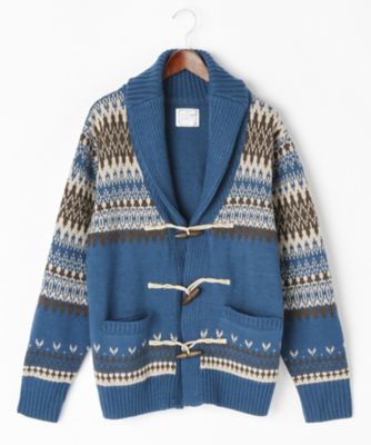 【SALE（伊勢丹）】＜ミュゼ ジョワイユ/MUSEE JOYEUX＞ 【S】【紳士大きいサイズ】カーディガン(M44705-K) ブルー 【三越・伊勢丹/公式】