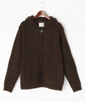 【SALE（伊勢丹）】＜ミュゼ ジョワイユ/MUSEE JOYEUX＞ 【S】【紳士大きいサイズ】パーカ(M44708-K) ブラウン 【三越・伊勢丹/公式】