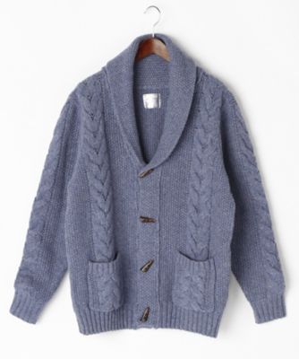 【SALE（伊勢丹）】＜ミュゼ ジョワイユ/MUSEE JOYEUX＞ 【S】【紳士大きいサイズ】カーディガン(M44720-K) ブルー 【三越・伊勢丹/公式】
