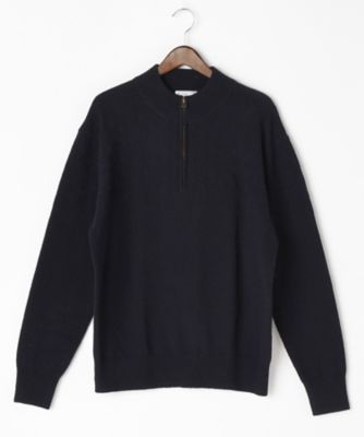 【SALE（伊勢丹）】＜ミュゼ ジョワイユ/MUSEE JOYEUX＞ 【S】【紳士大きいサイズ】セーター(M54703-K) ネイビー 【三越・伊勢丹/公式】