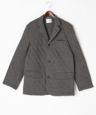 【SALE（伊勢丹）】＜ミュゼ ジョワイユ/MUSEE JOYEUX＞ 【S】【紳士大きいサイズ】ジャケット(M62504-K) グレー 【三越・伊勢丹/公式】