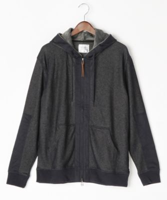 【SALE（伊勢丹）】＜ミュゼ ジョワイユ/MUSEE JOYEUX＞ 【S】【紳士大きいサイズ】パーカー(M62506-K) ネイビー 【三越・伊勢丹/公式】