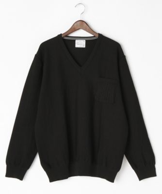 【SALE（伊勢丹）】＜ミュゼ ジョワイユ/MUSEE JOYEUX＞ 【S】【紳士大きいサイズ】長袖Tシャツ(M64501-K) ブラック 【三越・伊勢丹/公式】