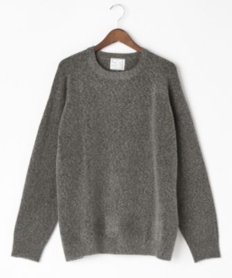 【SALE（伊勢丹）】＜ミュゼ ジョワイユ/MUSEE JOYEUX＞ 【S】【紳士大きいサイズ】セーター(M64701-K) グレー 【三越・伊勢丹/公式】