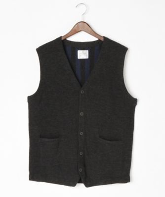 【SALE（伊勢丹）】＜ミュゼ ジョワイユ/MUSEE JOYEUX＞ 【S】【紳士大きいサイズ】ジレ(M64703-K) グレー 【三越・伊勢丹/公式】