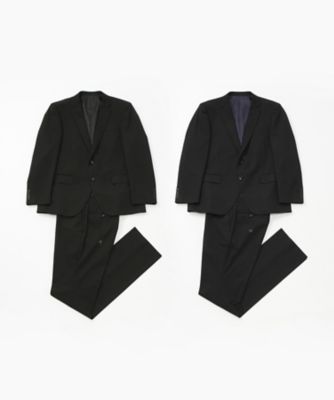 【SALE（伊勢丹）】＜ビィビッド＞ 【S】ネオスリムスーツ F(30043-21/30044-11) ネイビー・ダークグレーストライプ 【三越・伊勢丹/公式】