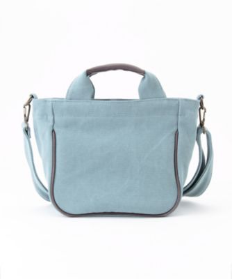 【SALE（三越）】＜ナンバートゥエンティワン/Number Twenty-One＞ x<アトリエペネロープ>MIQ 2WAYトート S(OXSP088) サックス 【三越・伊勢丹/公式】