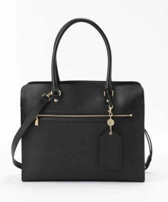 ＜ナンバートゥエンティワン/Number Twenty-One＞ 3コンパートメント(NT17101002) ブラック 【三越・伊勢丹/公式】