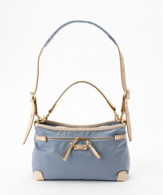 ＜ナンバートゥエンティワン/Number Twenty-One＞ ショルダーS(NT17103003) サックス 【三越・伊勢丹/公式】