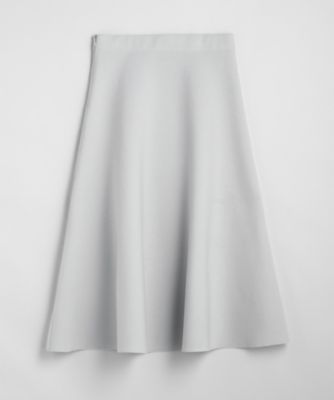 【SALE（伊勢丹）】＜BPQC/ビーピーキューシー＞ 総針編み フレアスカート(BP71AMI002) ライトグレー 【三越・伊勢丹/公式】