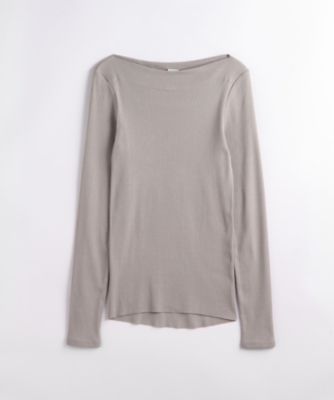 【SALE（伊勢丹）】＜BPQC/ビーピーキューシー＞ BPQCxエイガールズ 丸胴ボートネックTシャツ(BP71AGL002) ベージュ 【三越・伊勢丹/公式】