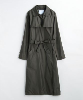 ＜BPQC/ビーピーキューシー＞ ライトウェイト トレンチコート ダークカーキ 【三越・伊勢丹/公式】