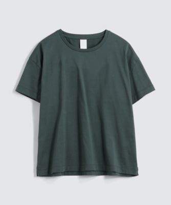 【SALE（三越）】＜BPQC/ビーピーキューシー＞ BPQCxエイガールズ ラウンドネックカットアンドソーン モスグリーン 【三越・伊勢丹/公式】