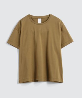 【SALE（三越）】＜BPQC/ビーピーキューシー＞ BPQCxエイガールズ ラウンドネックカットアンドソーン キャメル 【三越・伊勢丹/公式】