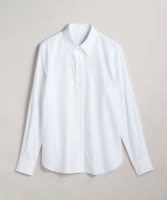 【SALE（伊勢丹）】＜BPQC/ビーピーキューシー＞ ギザコットン混 スリムフィットシャツ ホワイト 【三越・伊勢丹/公式】