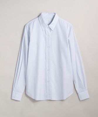 【SALE（伊勢丹）】＜BPQC/ビーピーキューシー＞ ギザコットン混 スリムフィットシャツ ピンストライプ 【三越・伊勢丹/公式】