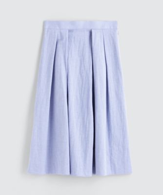 【SALE（三越）】＜BPQC/ビーピーキューシー＞ Jカミーチェ フレアスカート(BP71IB08) ブルー 【三越・伊勢丹/公式】