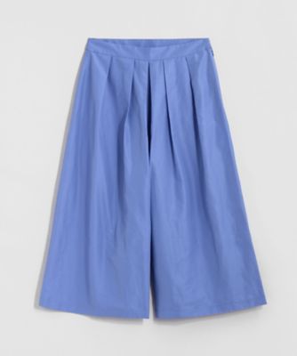 【SALE（三越）】＜BPQC/ビーピーキューシー＞ タイプライター ワイドクロップドパンツ(BP71SGM011) サックス 【三越・伊勢丹/公式】