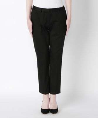 【SALE（三越）】＜Denaru＞ 9分丈スリムボディシェルパンツ FI17-PT003* ブラック 【三越・伊勢丹/公式】