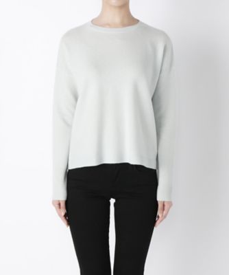 【SALE（三越）】＜ワンフォーイレブン/1411＞ クルーネックセーター(506-W1101) サックス 【三越・伊勢丹/公式】