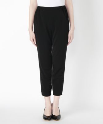 【SALE（伊勢丹）】＜レディ フォア ザ ウィークエンド/Ready for the Weekend＞ ジャージーテーパードパンツ(PT006) ブラック 【三越・伊勢丹/公式】
