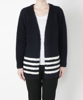 【SALE（伊勢丹）】＜レディ フォア ザ ウィークエンド/Ready for the Weekend＞ リラックスモールカーディガン(MI379CD) ネイビー 【三越・伊勢丹/公式】