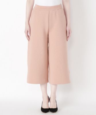 【SALE（伊勢丹）】＜レディ フォア ザ ウィークエンド/Ready for the Weekend＞ ミラノリブニットワイドパンツ(RFW1701-02) ピンク 【三越・伊勢丹/公式】