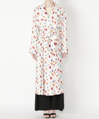 【SALE（三越）】＜LUGHA/ルーガ＞ トレンチコート(1701-H-01) シロ 【三越・伊勢丹/公式】