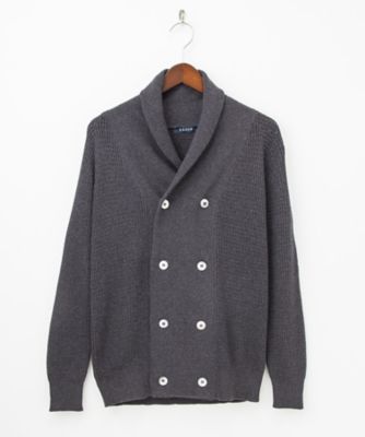 【SALE（三越）】＜エアディム＞ 【S】ニットダブルジャケット(1701-ST04-JK) チャコール 【三越・伊勢丹/公式】