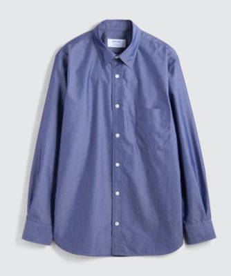 【SALE（三越）】＜BPQC/ビーピーキューシー＞ タイプライタークロスシャツ(BP71MIF0400) ブルー 【三越・伊勢丹/公式】