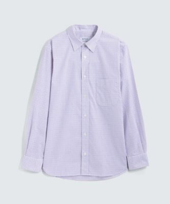 【SALE（三越）】＜BPQC/ビーピーキューシー＞ マルチチェック カジュアルシャツ(BP71MIF0403) ブルーxレッド 【三越・伊勢丹/公式】