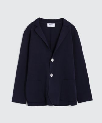 【SALE（三越）】＜BPQC/ビーピーキューシー＞ ミラノリブジャケット(BP71MIF0205) ネイビー 【三越・伊勢丹/公式】