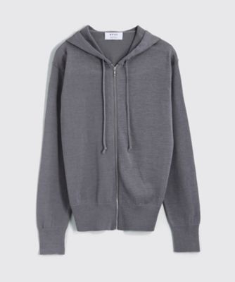 【SALE（三越）】＜BPQC/ビーピーキューシー＞ 擬麻パーカー(BP71MIF0303) グレー 【三越・伊勢丹/公式】