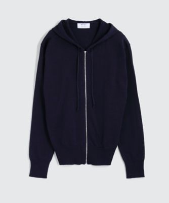 【SALE（三越）】＜BPQC/ビーピーキューシー＞ 擬麻パーカー(BP71MIF0303) ネイビー 【三越・伊勢丹/公式】