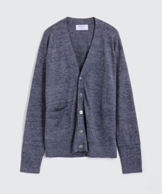 【SALE（三越）】＜BPQC/ビーピーキューシー＞ 麻カーディガン(BP71MIF0304) ネイビー 【三越・伊勢丹/公式】