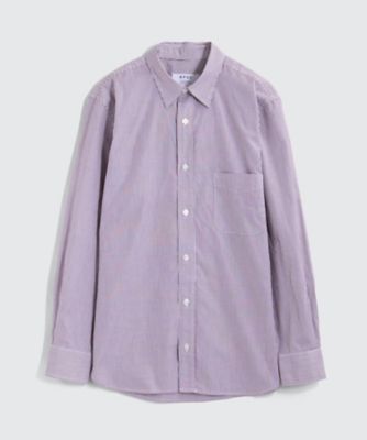 【SALE（三越）】＜BPQC/ビーピーキューシー＞ ロンドンストライプ カジュアルシャツ(BP71MIF0407) ボルドー 【三越・伊勢丹/公式】