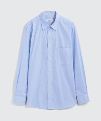 【SALE（三越）】＜BPQC/ビーピーキューシー＞ ロンドンストライプ カジュアルシャツ(BP71MIF0407) サックス 【三越・伊勢丹/公式】