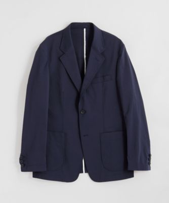 【SALE（三越）】＜BPQC/ビーピーキューシー＞ シアサッカージャケット(BP71MIF0207) ネイビーxネイビー 【三越・伊勢丹/公式】