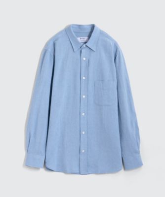 【SALE（三越）】＜BPQC/ビーピーキューシー＞ シャンブレー カジュアルシャツ(BP71MIF0411) サックス 【三越・伊勢丹/公式】