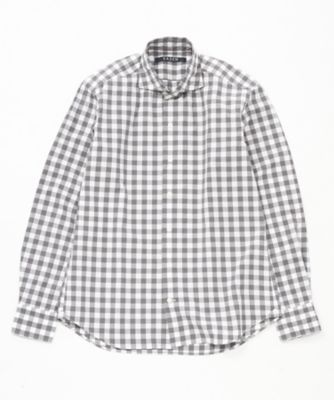 【SALE（三越）】＜エアディム＞ 【S】イタリアンカラーシャツ(62-EADEM-E-SHE02-SH) グレー 【三越・伊勢丹/公式】
