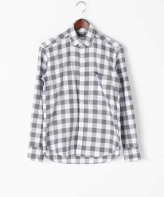 【SALE（三越）】＜エアディム＞ 【S】オックスフォードボタンダウンシャツ(W-SHE03-SH) グレー 【三越・伊勢丹/公式】