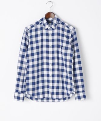 【SALE（三越）】＜エアディム＞ 【S】オックスフォードボタンダウンシャツ(W-SHE03-SH) ブルー 【三越・伊勢丹/公式】