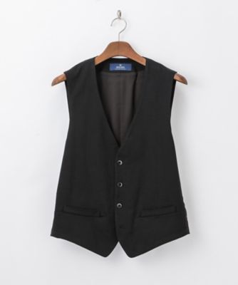【SALE（伊勢丹）】＜ソリード＞ 【S】【紳士大きいサイズ】ベスト(MSL7IS443B) 19・ブラック 【三越・伊勢丹/公式】