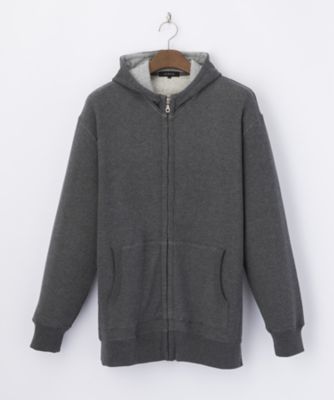 【SALE（伊勢丹）】＜ディバーゼ/DIBASE＞ 【S】【紳士大きいサイズ】パーカ(86-80617-1) 03・チャコールモク 【三越・伊勢丹/公式】