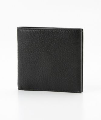 ＜スマイソン＞ BURLINGTON/2つ折り財布 ブラック 【三越・伊勢丹/公式】