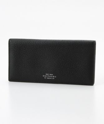 ＜スマイソン＞ BURLINGTON/長札入れ ブラック 【三越・伊勢丹/公式】